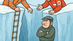 Witz: Ein Ostfriese fällt in Gletscherspalte