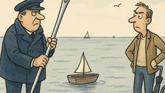 Witz: Macht man den Meeresspiegel kaputt?