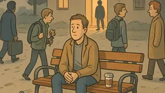 Witz: Er kam nur kurz – und blieb