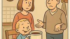 Witz: Wie trinkt euer Kleiner Kakao am liebsten?