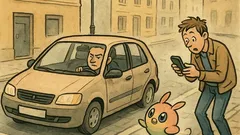 Witz: Ich bremse nicht für Pokémon…