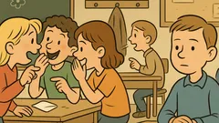 Witz: Alle Kinder petzen, nur Paul nicht