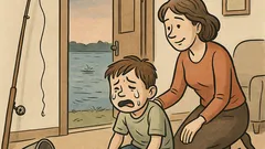 Witz: Jasio kommt weinend nach Hause