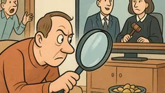 Witz: Im Fernsehen verhandelt Barbara Salesch