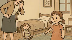 Witz: „Lieber Himmel!“, stöhnt die Mutter…