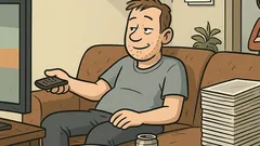 Witz: Er guckt nur kurz Bravo TV