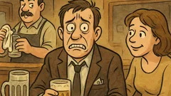 Witz: Kommt ein Mann entsetzt in die Kneipe