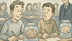 Witz: Medizinstudenten-Prüfung: Gehirn im Glas