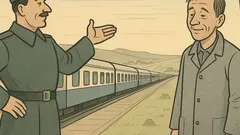 Witz: „Die UdSSR“, prahlt ein Offizier…