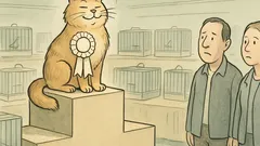 Witz: Unsere Katze gewann die Vogelschau!