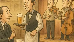 Witz: Ein Gast ruft den Kellner …