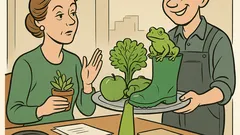 Witz: Sind Sie auch Vegetarierin, Fräulein Saftig?